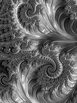 Fractal Geometry Design Drucke: Abstract colourful background - computer-generated image
