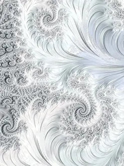 Fractal Geometry Design Drucke: Abstract colourful background - computer-generated image