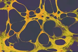 Decorative Abstract Designs Drucke: Abstract creative marble pattern with spots