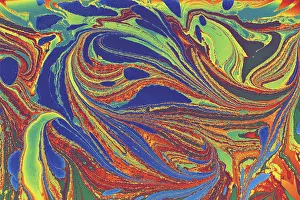 Abstract Marble Texture Drucke: Abstract creative marble pattern texture