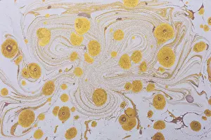 Creative Fabric Design Drucke: Abstract creative marbling pattern for fabric