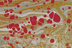 Creative Fabric Design Drucke: Abstract creative marbling pattern for fabric