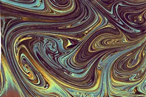 Creative Fabric Design Drucke: Abstract creative marbling pattern for fabric