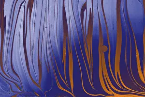 Full Frame Background Image Drucke: Abstract creative marbling pattern for fabric