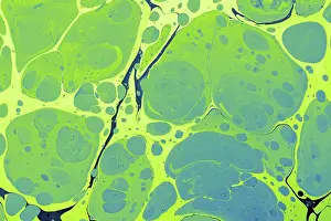 Abstract Marbling Pattern Drucke: Abstract creative marbling pattern for fabric