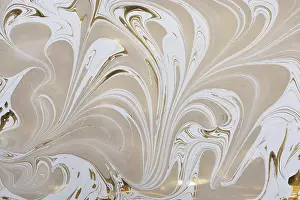 Abstract Marbling Pattern Drucke: Abstract creative marbling pattern for fabric