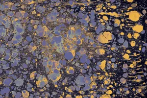 Abstract Marbling Pattern Drucke: Abstract creative marbling pattern for fabric