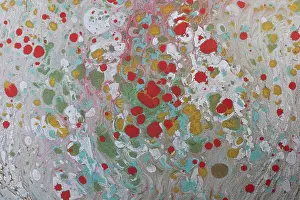 No People Background Graphic Drucke: Abstract creative marbling pattern templat for fabric
