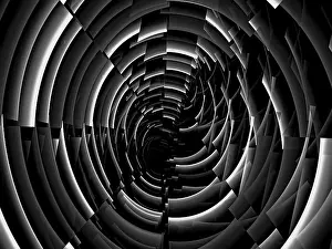 Digitale Kunst Drucke: Abstrakter Fraktalhintergrund - computer-generierte Bild.