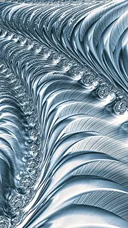 Abstract Fractal Background Drucke: Abstract fractal background - computer-generated image