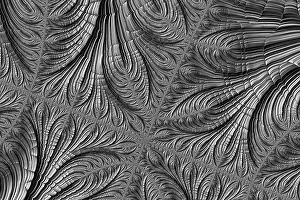 Abstract Fractal Texture Drucke: Abstract fractal texture - computer-generated image