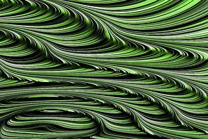 Fractal Texture Drucke: Abstract fractal texture - digitally generated image