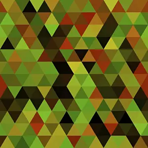 Colorful Geometric Background Drucke: Abstract geometric pattern - computer-generated image