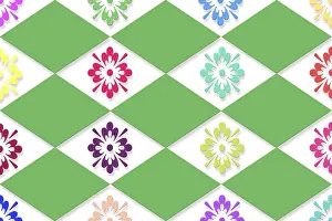 Close Up View From Above Drucke: Abstract graphic background