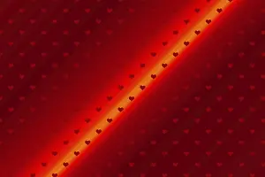 Drucke von Abstraktes Herzmustermuster für Stoff, Kachelldesign. Hintergrund Abstrakte Kunst Drucke: Abstrakter Herzmustertemplate für Stoff.
