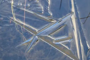 Scandinavian Ice Patterns Drucke: Abstract ice structures, Norrbotten