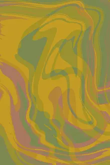 Abstract Illustration Drucke: This abstract illustration features fluid