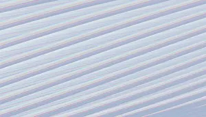 Symbolic Representation Image Drucke: Abstract image with diagonal pastel lines and gradient effect Soft hues create a calming