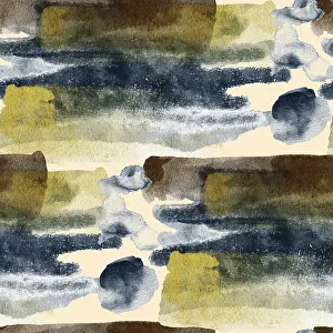 Full Frame Seamless Pattern Drucke: Abstract Ink Spots Seamless Pattern