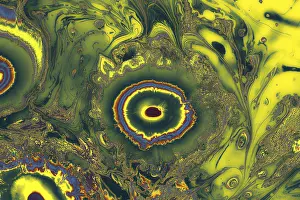 Abstract Marbling Art Drucke: Abstract marbling art patterns as background