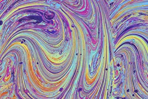 Abstract Marbling Art Drucke: Abstract marbling art patterns as background