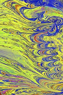 Abstract Marbling Art Drucke: Abstract marbling art patterns as background
