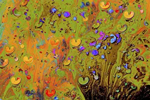 Abstract Marbling Art Drucke: Abstract marbling art patterns as background
