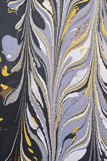 Abstract Marbling Pattern Drucke: Abstract marbling pattern for fabric