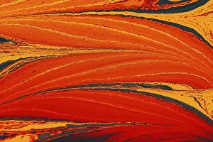 Full Frame Abstract Art Drucke: Abstract marbling pattern for fabric