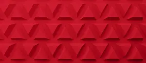 Drucke von Abstrakte moderne rote Pyramide-Hintergrund, 3D-Renderng Zeitgenössische Kunst Drucke: Abstrakter moderner roter Pyramidenhintergrund
