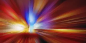 Empty Deserted Landscape Drucke: Abstract Motion speed background