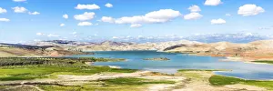 North African Landscape Drucke: Abstract nature background
