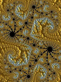 Ornate Decorative Item Drucke: Abstract ornament - computer-generated image