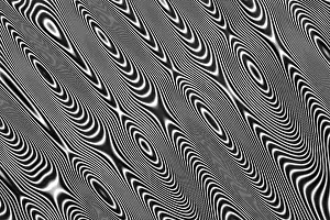 Abstract Psychedelic Background Drucke: Abstract psychedelic background - computer-generated image