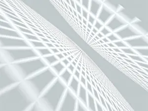 Abstract Tech Background Drucke: Abstract simple white tech background - computer-generated image