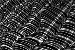 Fractal Geometry Design Drucke: Abstract striped background - computer-generated image