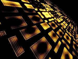 Gerahmter Druck : Abstrakte Technologie-Hintergrund - computer-generierte Bild. Gerahmter Druck : Abstrakte Technologie-Hintergrund - computer-generierte Bild.