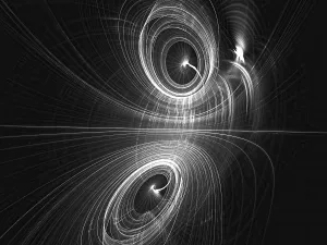 Abstract Technology Background Drucke: Abstract technology background - computer-generated image
