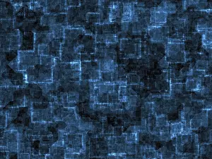 Computer Generated Image Drucke: Abstract texture - computer-generated image