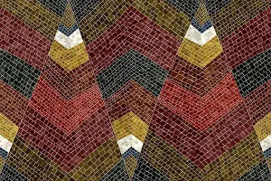 Abstract Mosaic Background Drucke: Abstract vector mosaic background