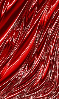 Digitale Kunst Drucke: Abstrakte Wellen und Falten - computer-generierte Abbildung.