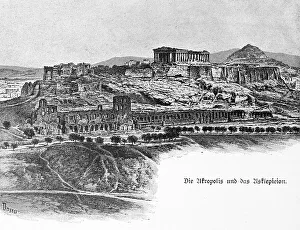 Akropole und Asklepios-Tempel, Säulen