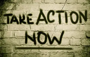 Conceptual Photo Drucke: Action Concept