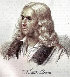 Gerahmter Druck : Adelbert von Chamisso, am 30. Januar 1781 als Ludwig Karl Adèle Graf von und zu Chamißott in Boncourthof bei Antwirt Gerahmter Druck : Adelbert von Chamisso, am 30. Januar 1781 als Ludwig Karl Adèle Graf von und zu Chamißott in Boncourthof bei Antwirt