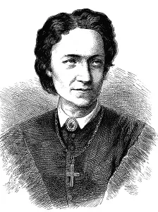 German Actress Drucke: Adele Spitzeder, also known as Adele Vio