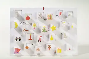 Christmas Celebration Drucke: Advent calendar