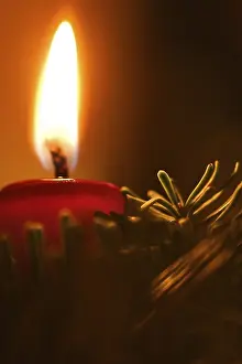 Advent Candle Drucke: Advent candle