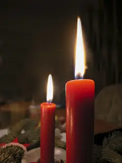 Holiday Celebrations Drucke: Advent wreath