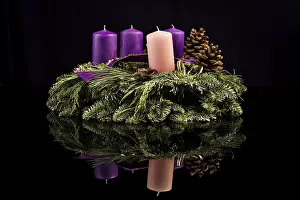 Christmas Tree Decor Drucke: Advent wreath