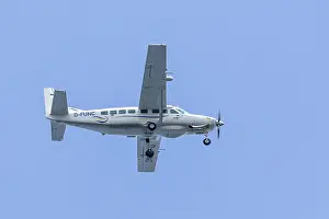 Kiel Week Drucke: Aeroplane, single-engine, sightseeing flight